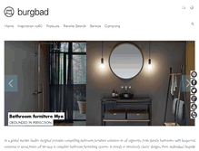 Tablet Screenshot of burgbad.us