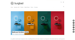 Desktop Screenshot of group.burgbad.de