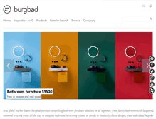 Tablet Screenshot of group.burgbad.de