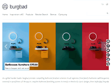 Tablet Screenshot of burgbad.de