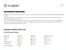 Tablet Screenshot of burgbad.com